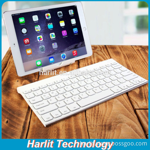 Hot Sell Bluetooth Keyboard Stainless Steel Universal Portable Wireless Bluetooth Keyboard For iOS Windows Android Tablet PC